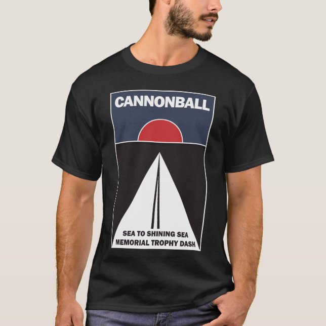 cannonball run in movie gift T-Shirt (Front)