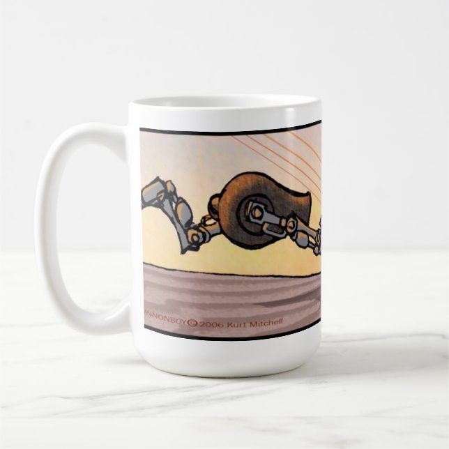 "CANNONBOY" MUG #1 (Left)