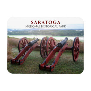 Cannons, Bernis Heights Battle of Saratoga Magnet