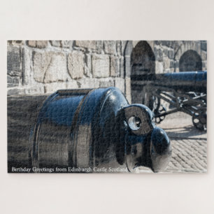 Cannons Edinburgh Castle. Puzzle