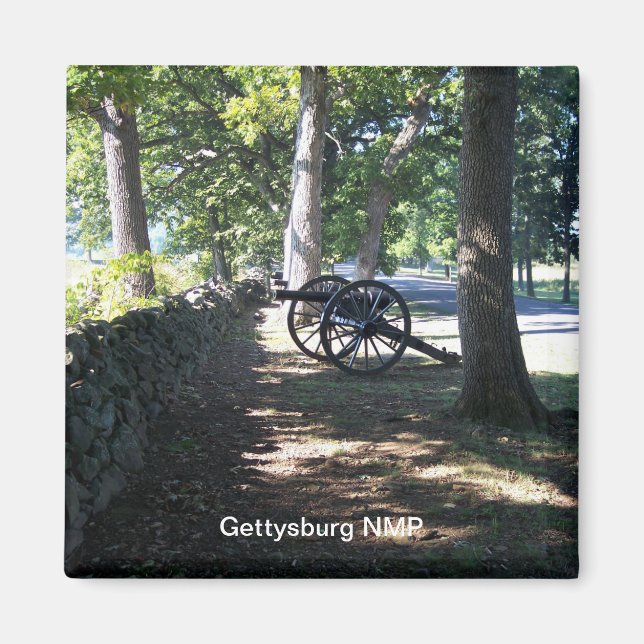 CANNONS ON SEMINARY RIDGE MAGNET (Front)