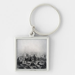 Cannons on the Buttes-Montmartre Keychain