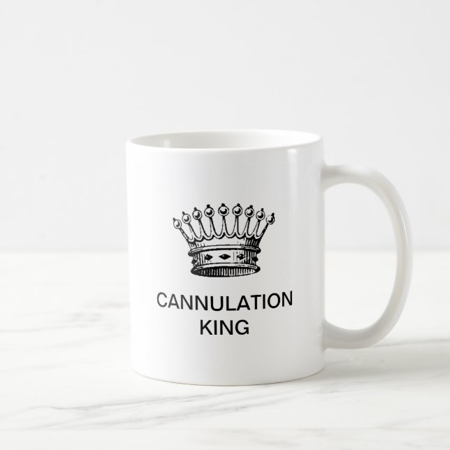 CANNULATION KING COFFEE MUG (Right)
