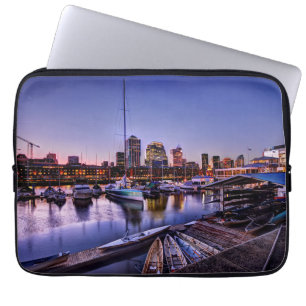 Canoas Al Atardecer - Canoes At Sunset Laptop Sleeve