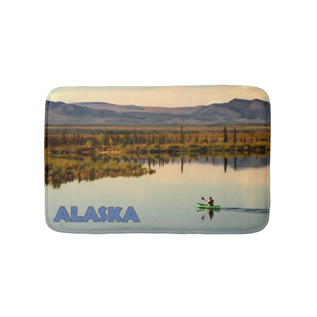 Canoe Alaska Bath Mat (Front)