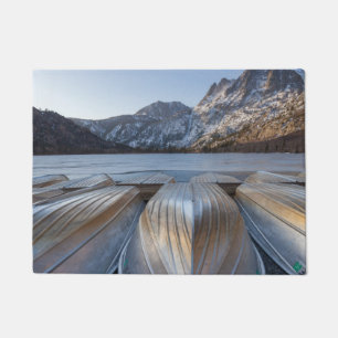 Canoe At The Lake Doormat