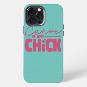 Canoe Canoeing Girl Chicken Canoe Chick  iPhone 13 Pro Max Case