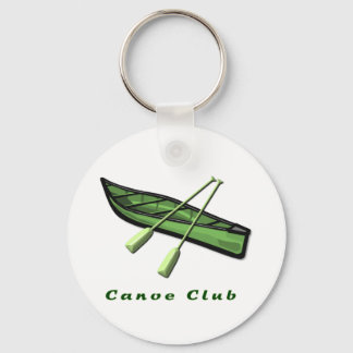 Canoe Club Design Keychain