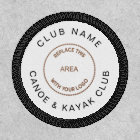 Canoe Kayak Club Logo Name Fully Customisable