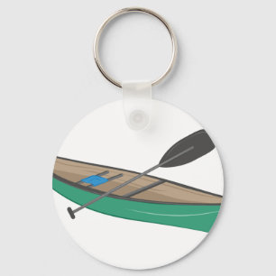 Canoe Keychain