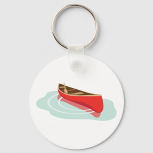 Canoe Keychain