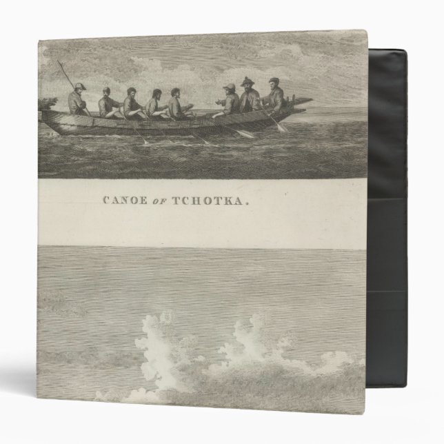 Canoe of Tchotka Canoe of Easter Island Binder (Front/Inside)