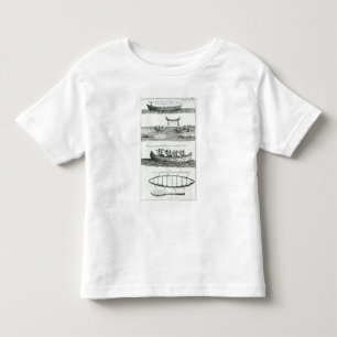 Canoe of the Iroquois Toddler T-shirt