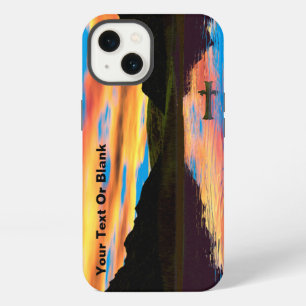Canoe On Sunset Lake Case-Mate iPhone Case