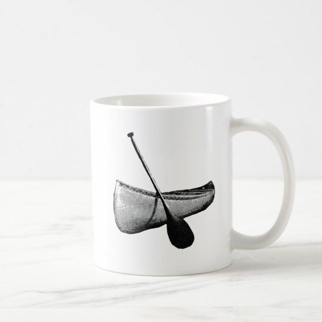 Canoe & Paddle Coffee Mug (Right)