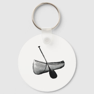 Canoe & Paddle Keychain