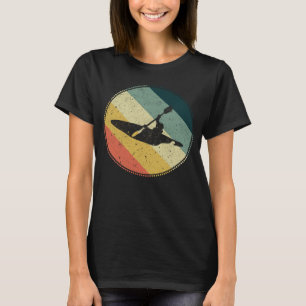 Canoe Retro Vintage Style Paddling Kayaking Canoei T-Shirt