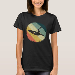 Canoe Retro Vintage Style Paddling Kayaking Canoei T-Shirt