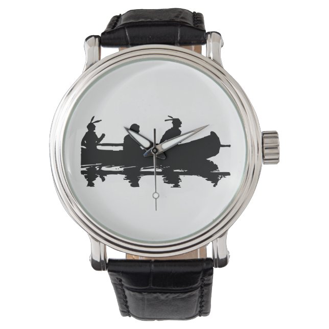 Canoe Silhouette Watch (Front)