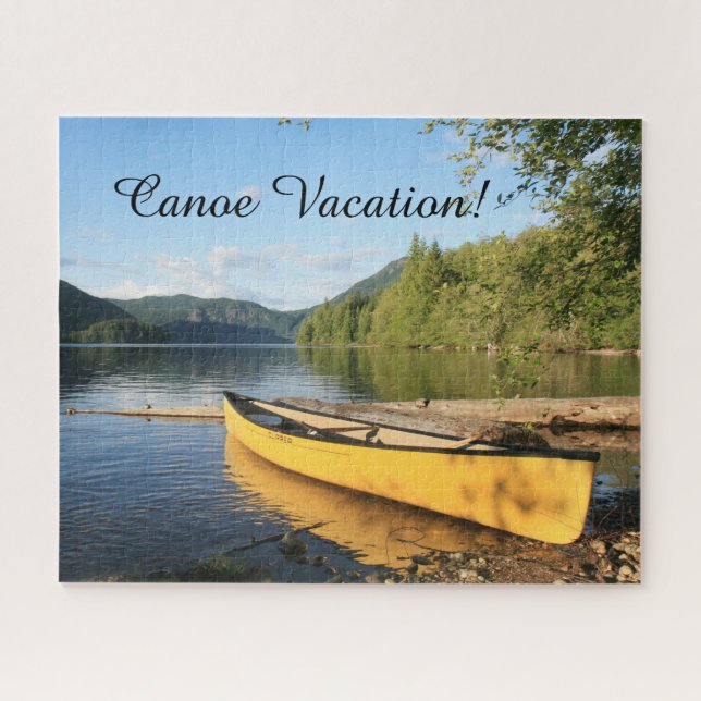 Canoe Vacation Jigsaw Puzzle (Horizontal)