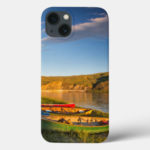 Canoeing Along The White Cliffs Of Missouri iPhone 13 Case