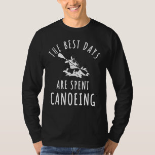 Canoeing Canoe Kayak Lake Paddler Rowing Sport Cre T-Shirt