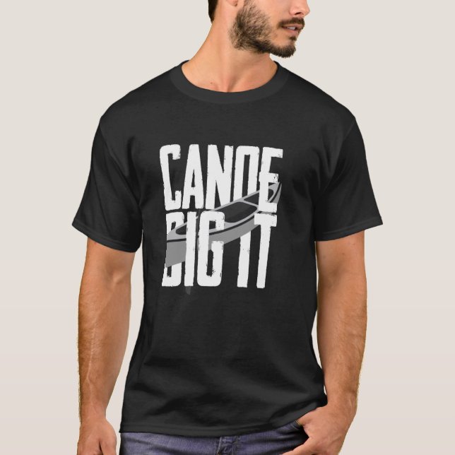 Canoeing Canoeist Women Men Athlete Canoe T-Shirt (Front)