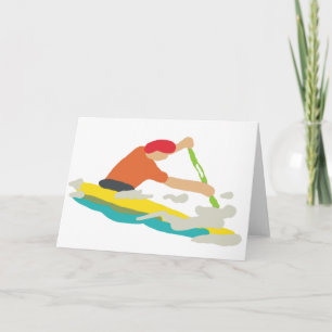 Canoeing Card