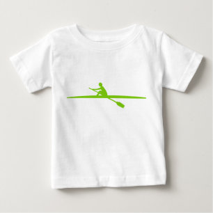 Canoeing - Martian Green Baby T-Shirt