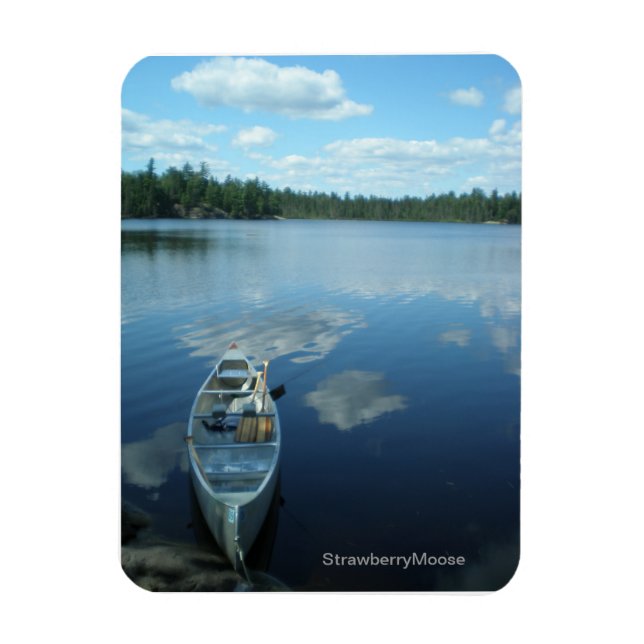 Canoeing the Boundary Waters v.1 Magnet (Vertical)