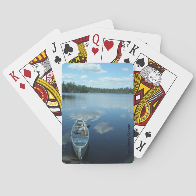 Canoeing the Boundary Waters v.1 Playing Cards (Back)