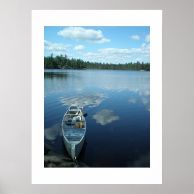 Canoeing the Boundary Waters v.1 Poster (Front)