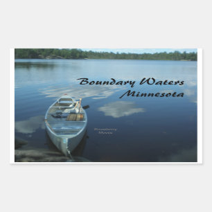 Canoeing the Boundary Waters v.1 Sticker