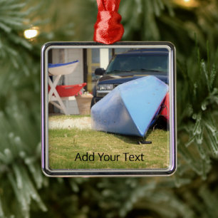 Canoes And Kayaks by Shirley Taylor Metal Ornament