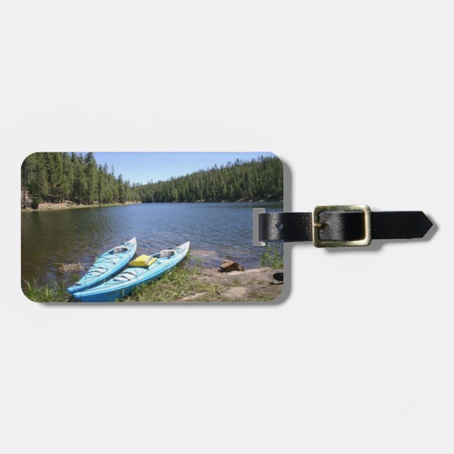 ***CANOES*** LUGGAGE TAG (Front Horizontal)