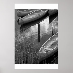 Canoes Poster