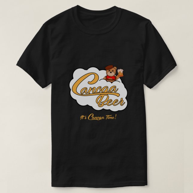 Canoga Beer Essential T-Shirt (Design Front)