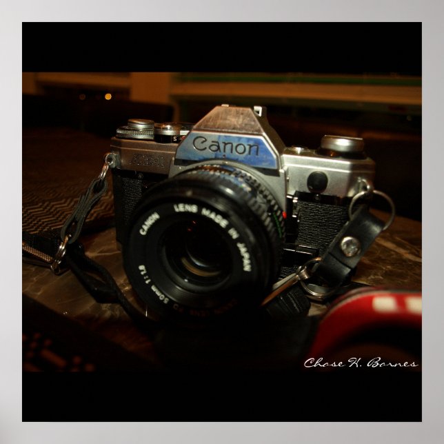 Canon AE-1 Poster (Front)