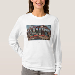 Canon City, Colorado - Large Letter Scenes T-Shirt