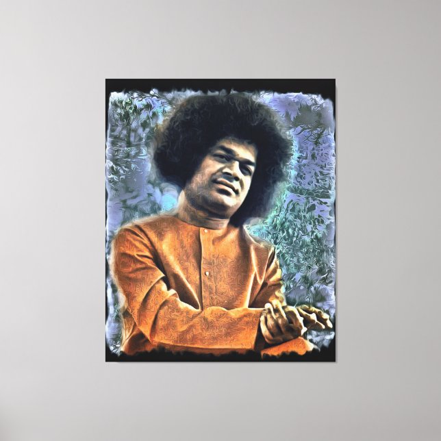 Canon Legends Sathya Sai Baba - Canvas Print (Front)