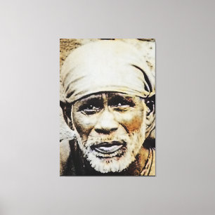 Canon Legends Shirdi Sai Baba - Canvas Print