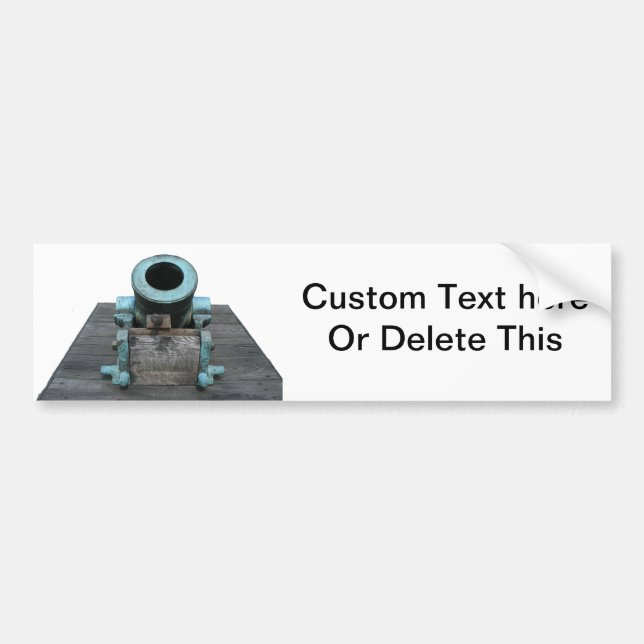 Canon St Augustine Stubby Bumper Sticker (Front)