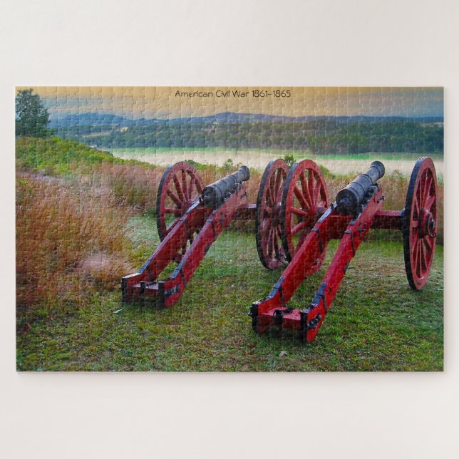 Canons de guerre civile Jigsaw Puzzle (Horizontal)
