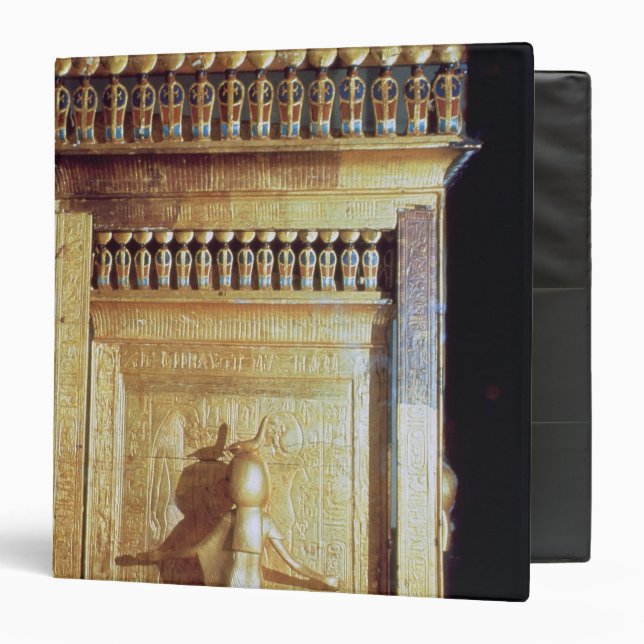 Canopic chest in the form of a shrine set binder (Front/Inside)