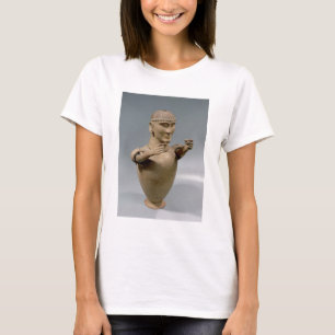 Canopic jar with moveable arms (clay) T-Shirt