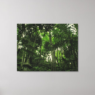 Canopy of Lushness @ Madeira Portugal Wrapped Canv Canvas Print