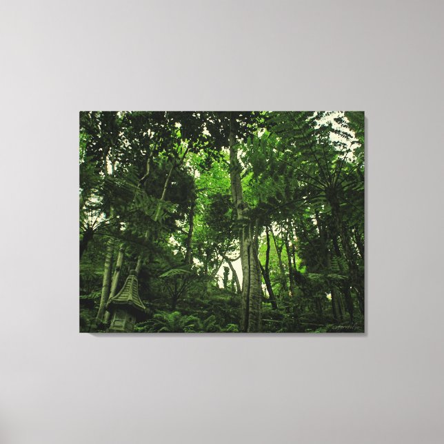 Canopy of Lushness @ Madeira Portugal Wrapped Canv Canvas Print (Front)