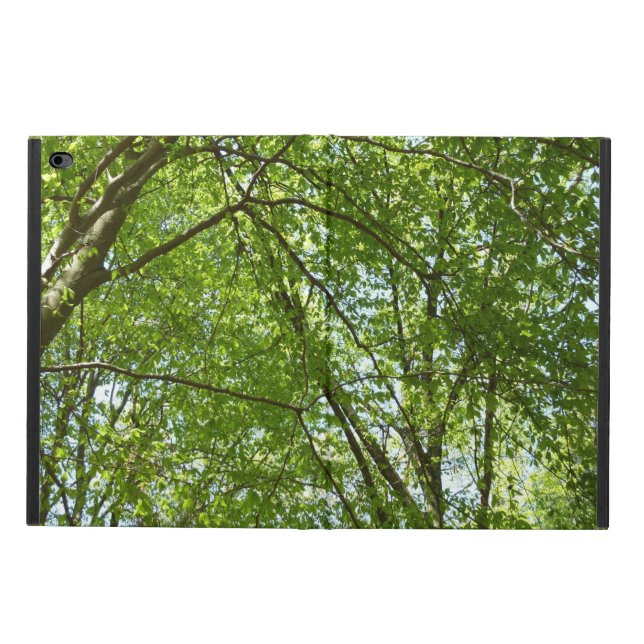 Canopy of Spring Leaves Green Nature Scene Powis iPad Air 2 Case (Outside)