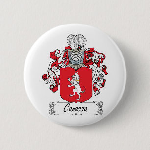 Canossa Family Crest 2 Inch Round Button