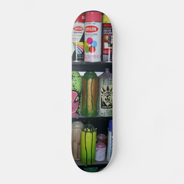 Cans Skateboard (Front)